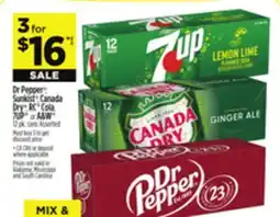 Dollar General Dr Pepper , Sunkist , Canada Dry , RC Cola, 7UP or A&W offer