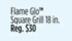 Dollar General Flame Glo Square Grill offer