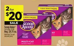 Dollar General Scoop Away Cat Litter offer