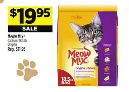 Dollar General Meow Mix Cat Food offer