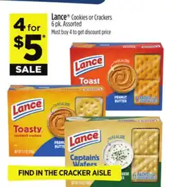 Dollar General Lance Cookies or Crackers offer