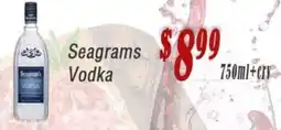 O'briens Market Seagrams offer