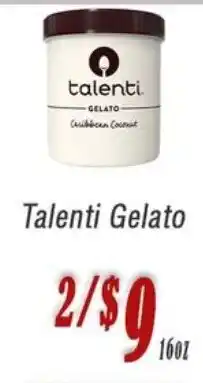 O'briens Market Talenti Gelato offer