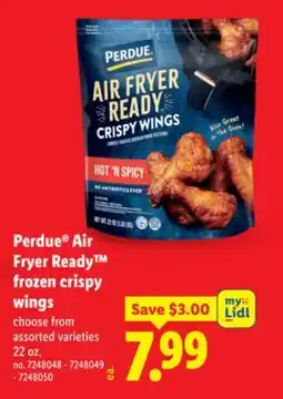Lidl Perdue Air Fryer Ready frozen crispy wings offer