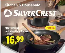 Lidl SILVERCREST cast aluminum fry pan offer