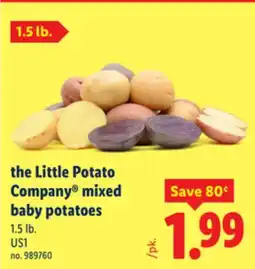 Lidl the Little Potato Company mixed baby potatoes offer