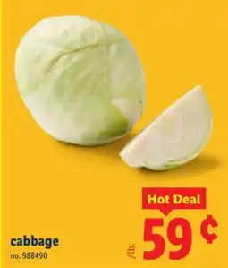 Lidl cabbage offer