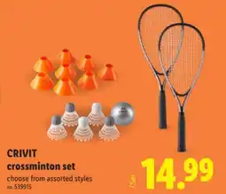 Lidl CRIVIT crossminton set offer