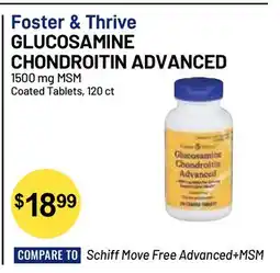 Health Mart Foster & Thrive CHONDROITIN ADVANCED offer