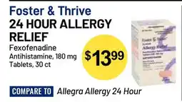 Health Mart Foster & Thrive 24 HOUR ALLERGY RELIEF offer