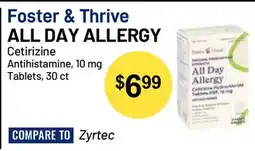 Health Mart Foster & Thrive ALL DAY ALLERGY offer