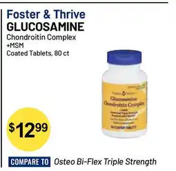 Health Mart Foster & Thrive GLUCOSAMINE offer