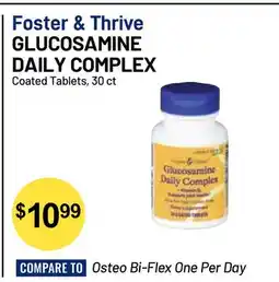 Health Mart Foster & Thrive GLUCOSAMINE DAILY COMPLEX offer