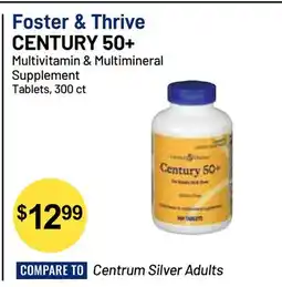 Health Mart Foster & Thrive CENTURY 50+ offer