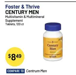 Health Mart Foster & Thrive CENTURY MEN offer