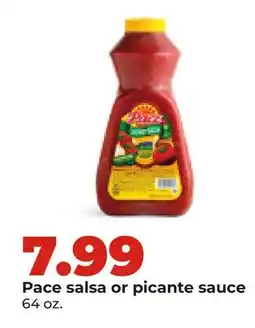 Hy-Vee Pace salsa or picante sauce offer