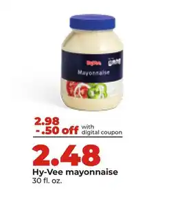 Hy-Vee Hy-Vee mayonnaise offer