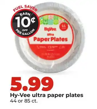 Hy-Vee Hy-Vee ultra paper plates offer