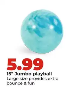 Hy-Vee 15 Jumbo playball offer