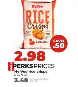 Hy-Vee Hy-Vee rice crisps offer