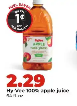 Hy-Vee Hy-Vee 100% apple juice offer