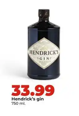 Hy-Vee Hendrick's gin offer