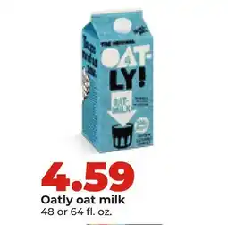 Hy-Vee Oatly oat milk offer