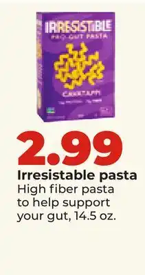 Hy-Vee Irresistible pasta offer