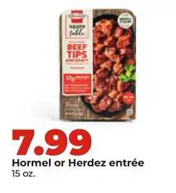 Hy-Vee Hormel or Herdez entrée offer