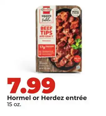 Hy-Vee Hormel or Herdez entrée offer
