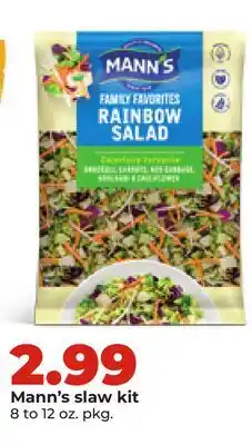 Hy-Vee Mann's slaw kit offer
