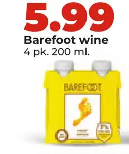 Hy-Vee Barefoot wine offer
