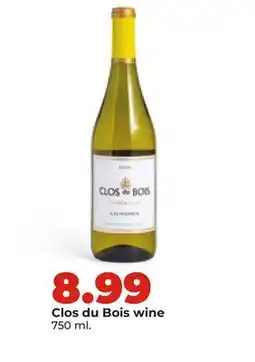 Hy-Vee Clos du Bois wine offer