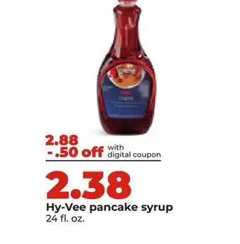 Hy-Vee Hy-Vee pancake syrup offer