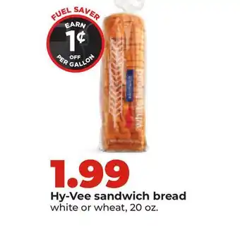 Hy-Vee Hy-Vee sandwich bread offer