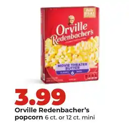 Hy-Vee Orville Redenbacher's popcorn offer