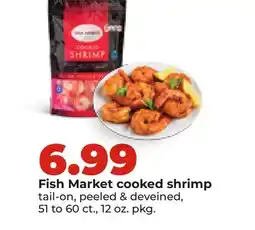 Hy-Vee Fish Market cooked shrimp offer