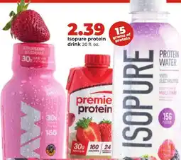 Hy-Vee Isopure protein drink offer