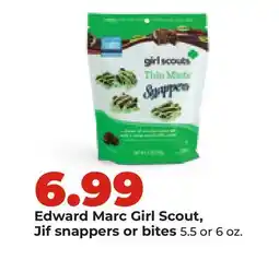Hy-Vee Edward Marc Girl Scout, Jif snappers or bites offer