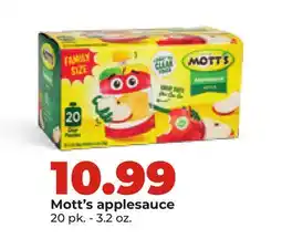 Hy-Vee Mott's applesauce offer