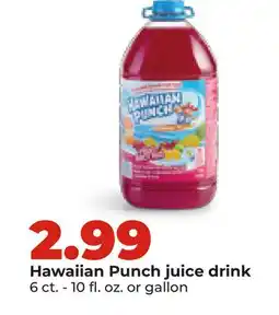 Hy-Vee Hawaiian Punch juice drink offer