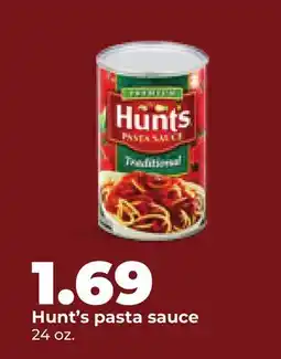 Hy-Vee Hunt's Pasta Sauce offer