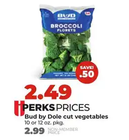 Hy-Vee Bud by Dole cut vegetables offer