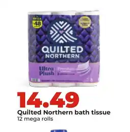 Hy-Vee Quilted Northern bath tissue offer