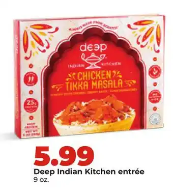 Hy-Vee Deep Indian Kitchen entrée offer