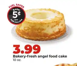 Hy-Vee Bakery-fresh angel food cake offer