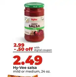 Hy-Vee Hy-Vee salsa offer