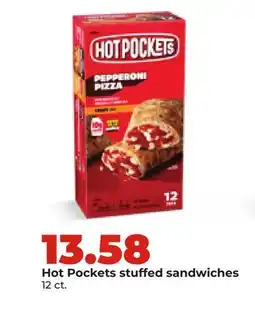 Hy-Vee Hot Pockets stuffed sandwiches offer