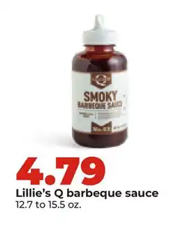 Hy-Vee Lillie's Q barbeque sauce offer