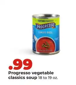 Hy-Vee Progresso vegetable classics soup offer
